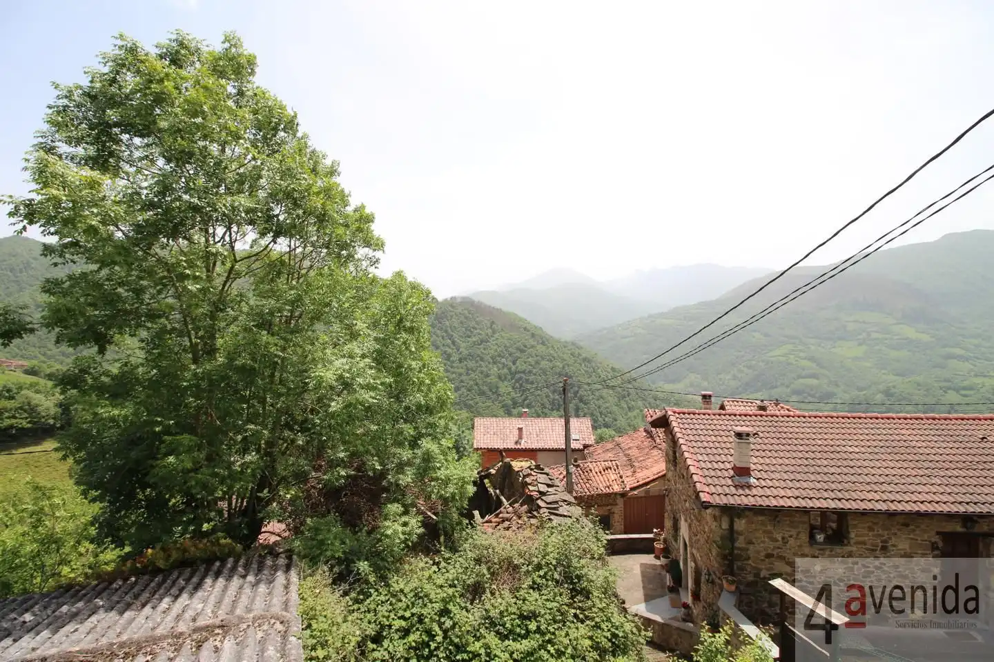 Vista exterior de Finca rústica en venta en Quirós con Terraza