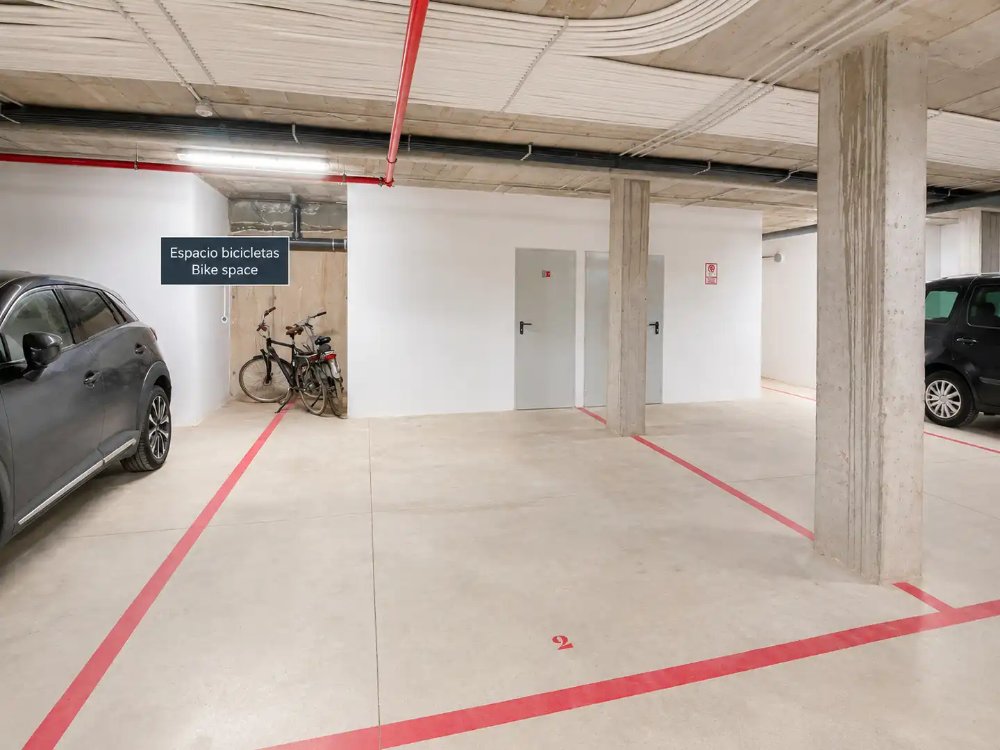 Parkplatz von Wohnung zum Verkauf in Cartagena mit Klimaanlage, Heizung und Terrasse