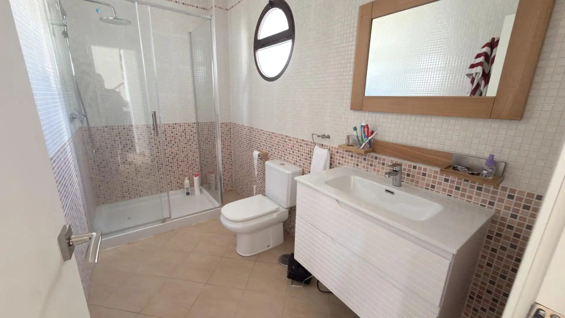 Baño de Casa adosada en venta en Mazagón con Aire acondicionado, Trastero y Piscina