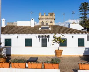 Exterior view of House or chalet for sale in Sanlúcar de Barrameda  with Air Conditioner, Terrace and Storage room