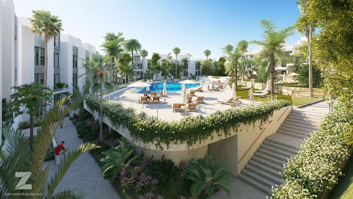 Terrassa de Dúplex en venda en Estepona amb Aire condicionat, Terrassa i Moblat