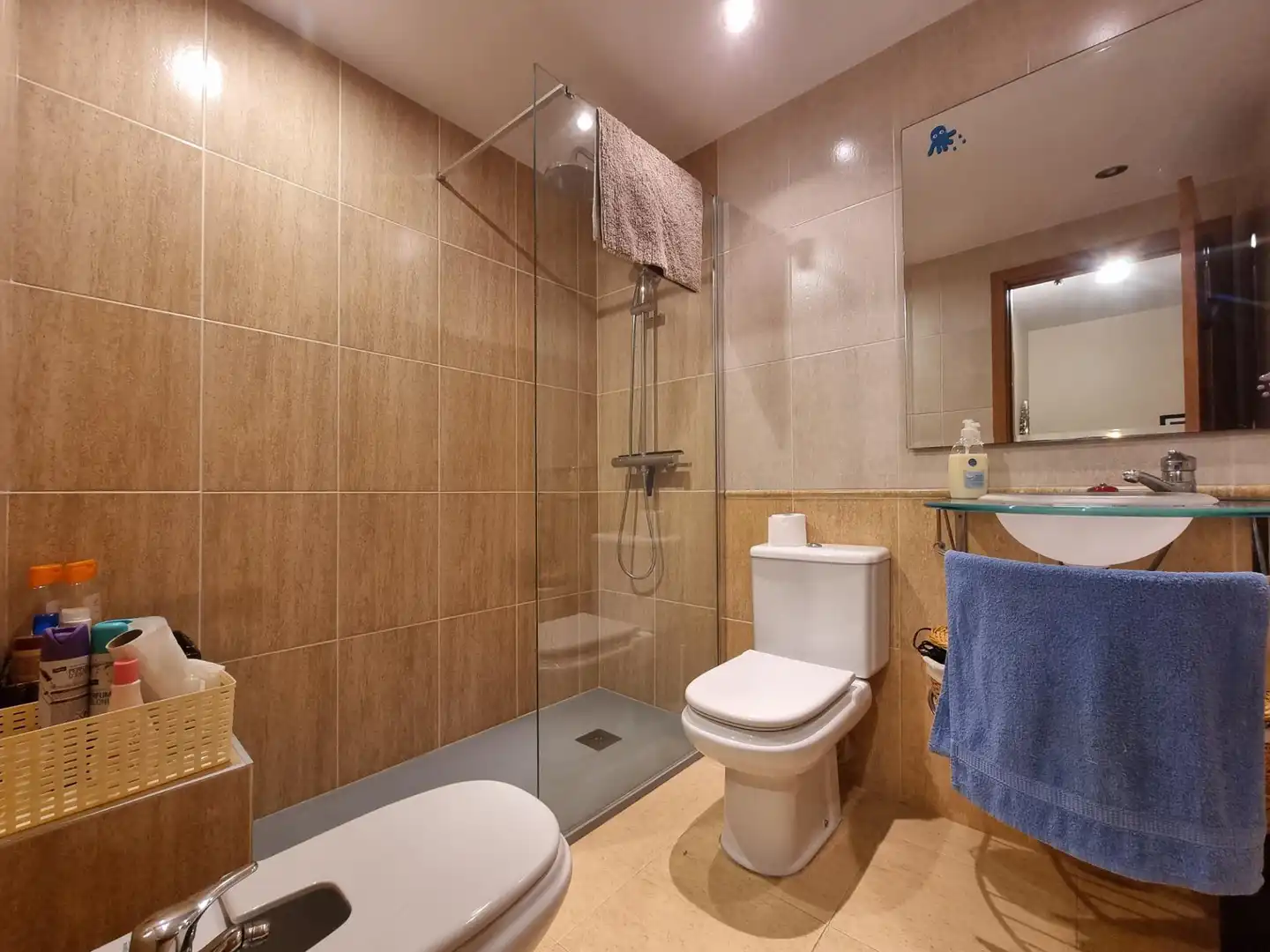 Badezimmer von Maisonette zum Verkauf in Tossa de Mar mit Heizung und Balkon