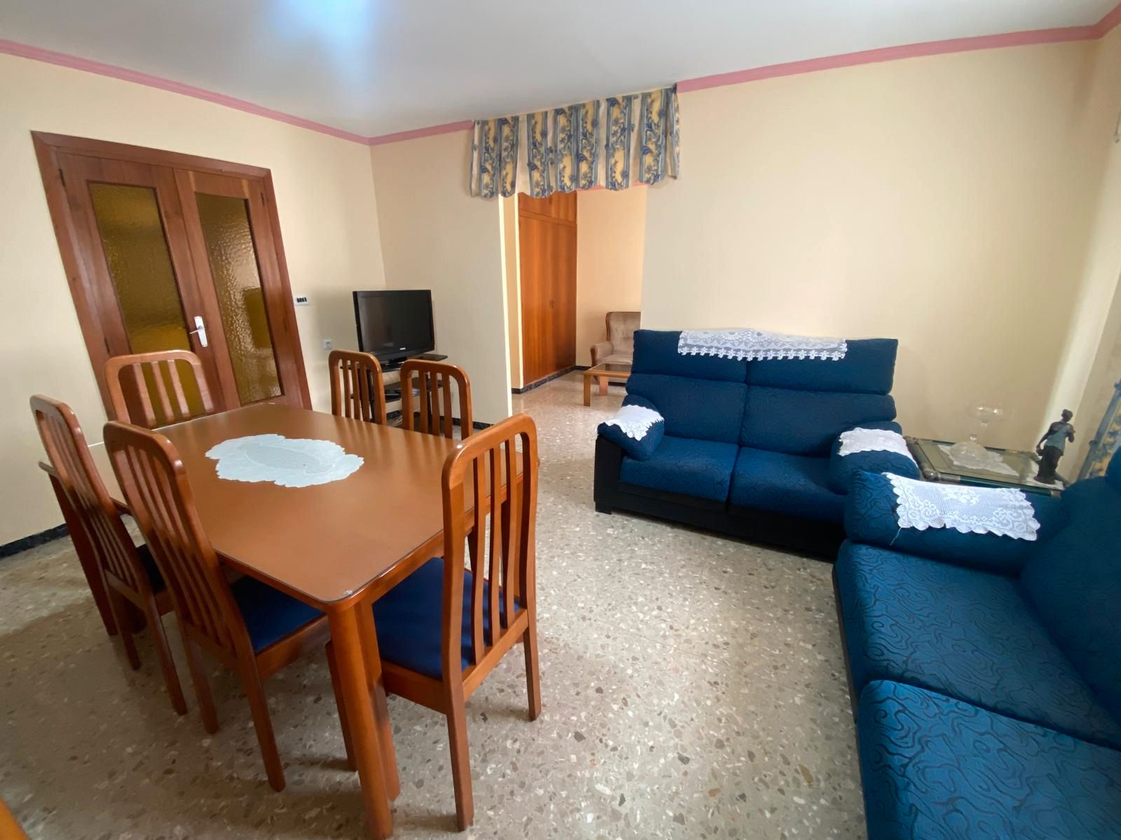 Living room of Single-family semi-detached for sale in Xeraco  with Private garden, Terrace and Balcony