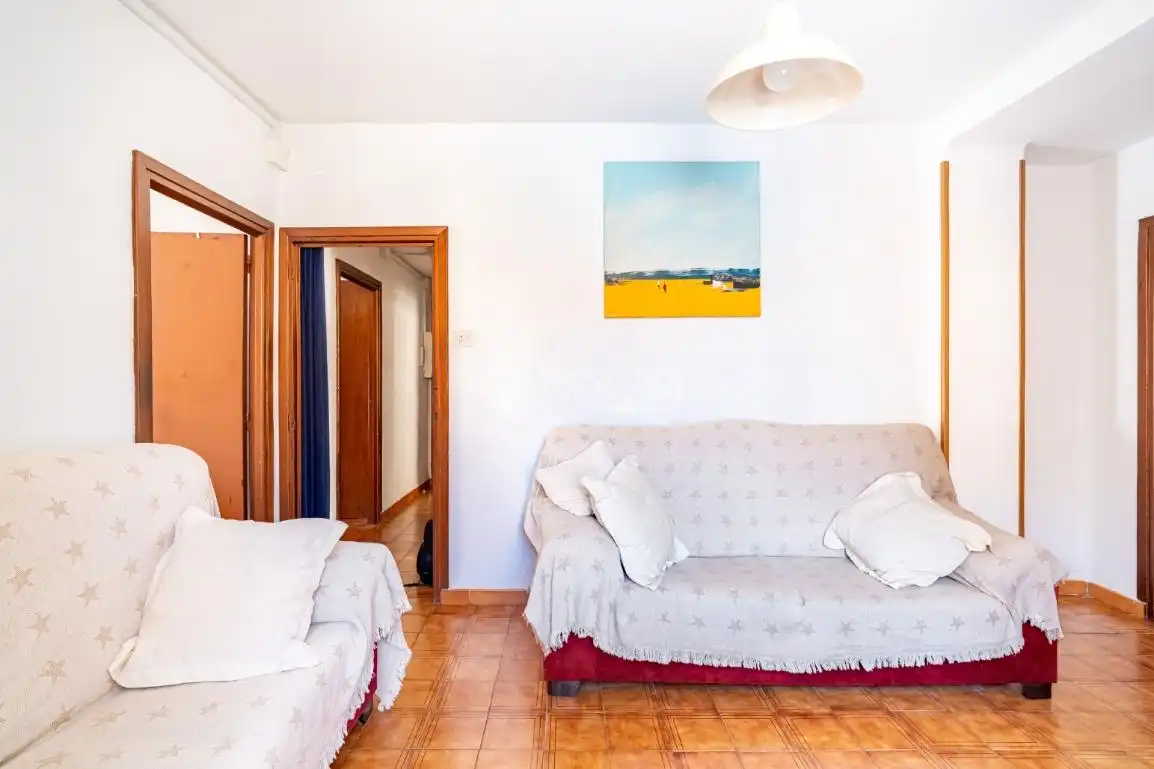 Sala de estar de Piso en venta en Granada con Aire acondicionado y Balcón