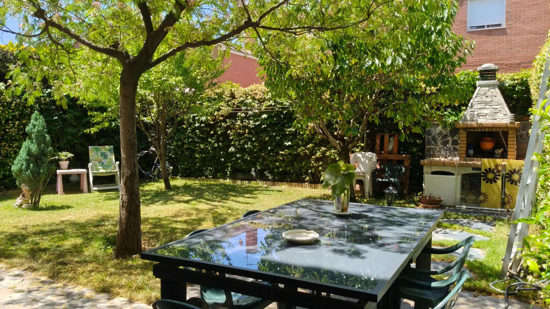 Jardín de Casa adosada en venta en Rivas-Vaciamadrid con Aire acondicionado, Calefacción y Jardín privado