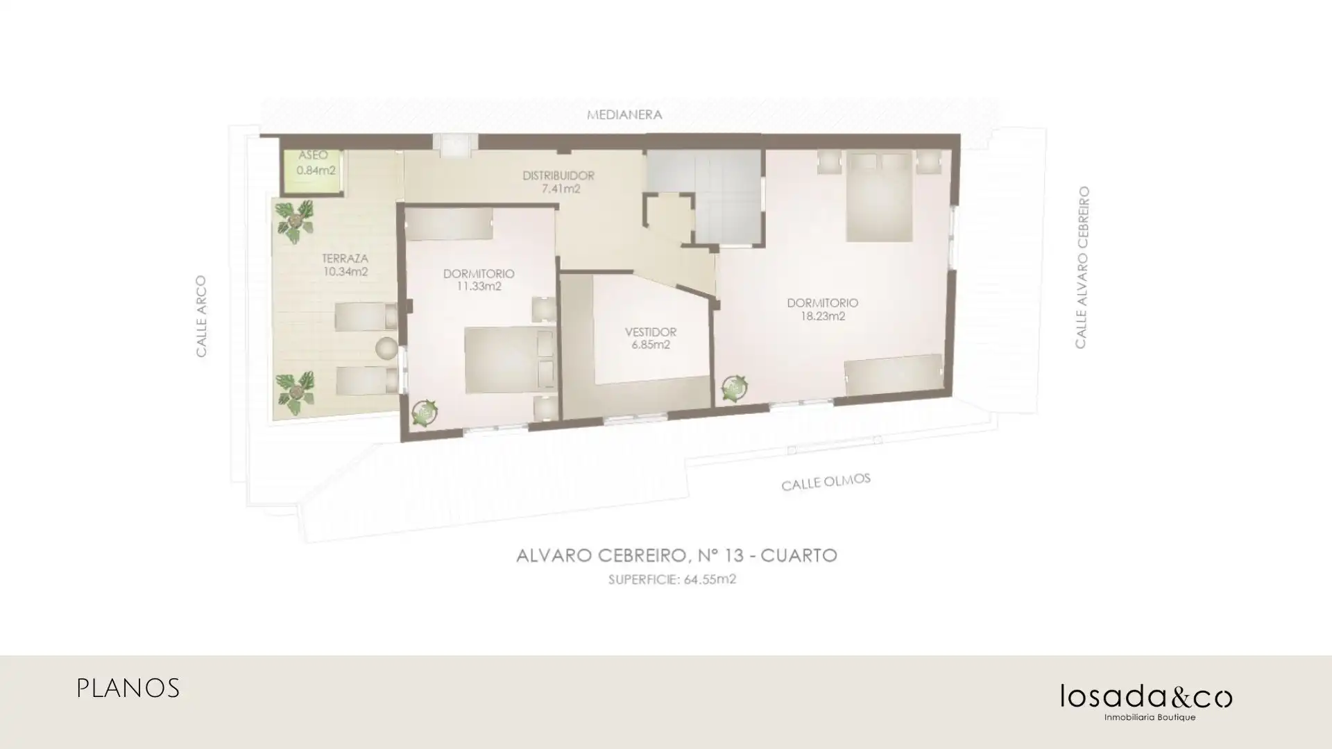 Piso en venta en A Coruña Capital  con Terraza