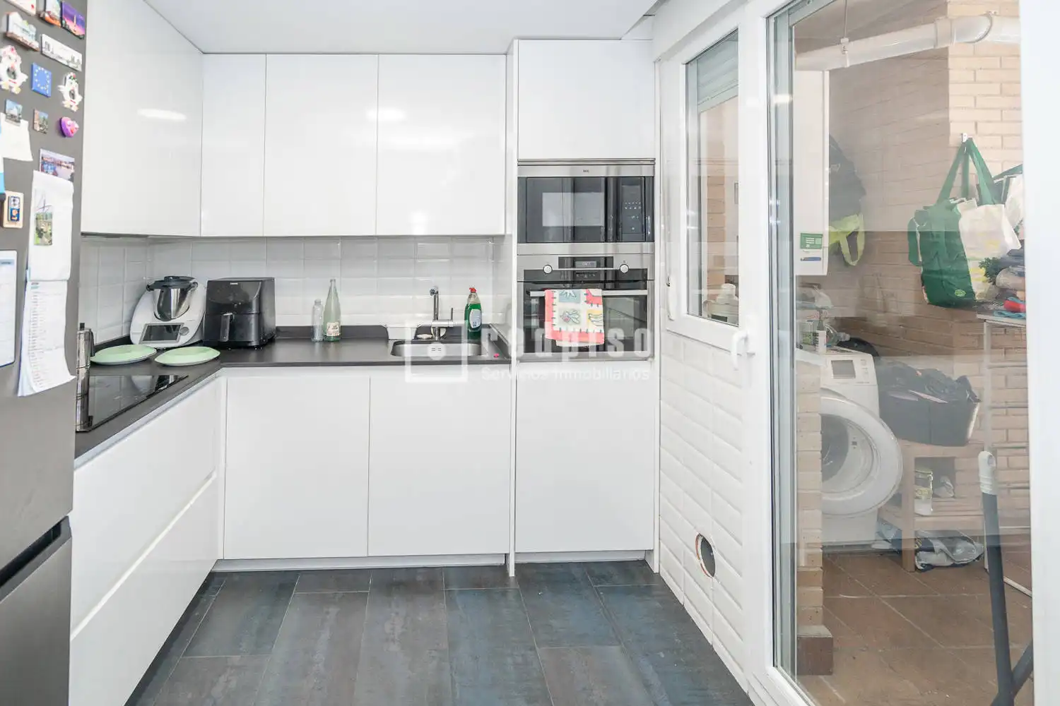 Cocina de Piso en venta en Arroyomolinos (Madrid) con Aire acondicionado, Calefacción y Jardín privado