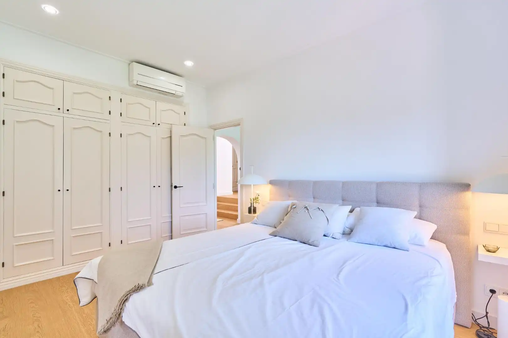 Dormitori de Casa o xalet en venda en  Palma de Mallorca amb Aire condicionat, Jardí privat i Parquet