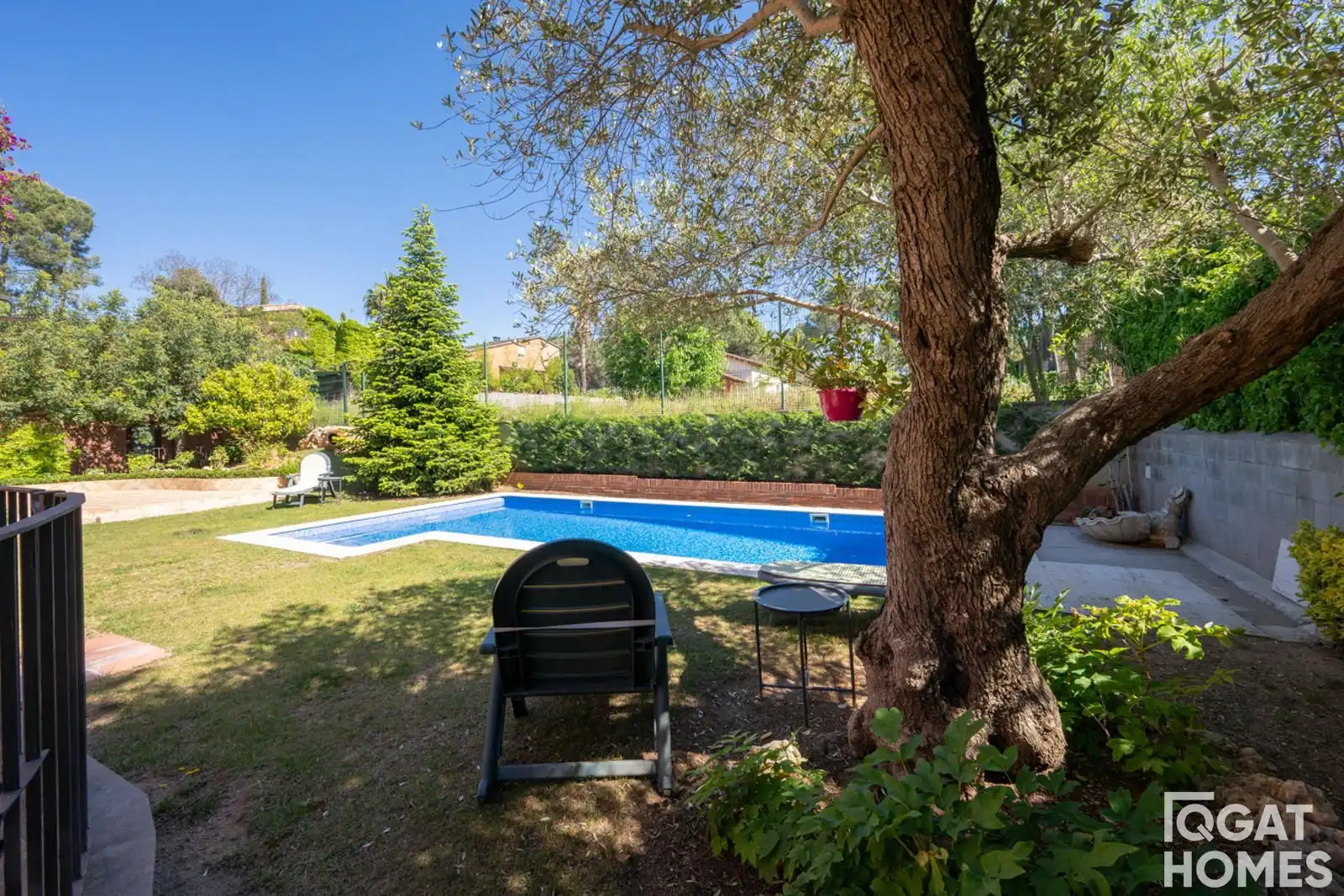 Piscina de Casa o chalet de alquiler en Sant Cugat del Vallès con Aire acondicionado, Calefacción y Jardín privado