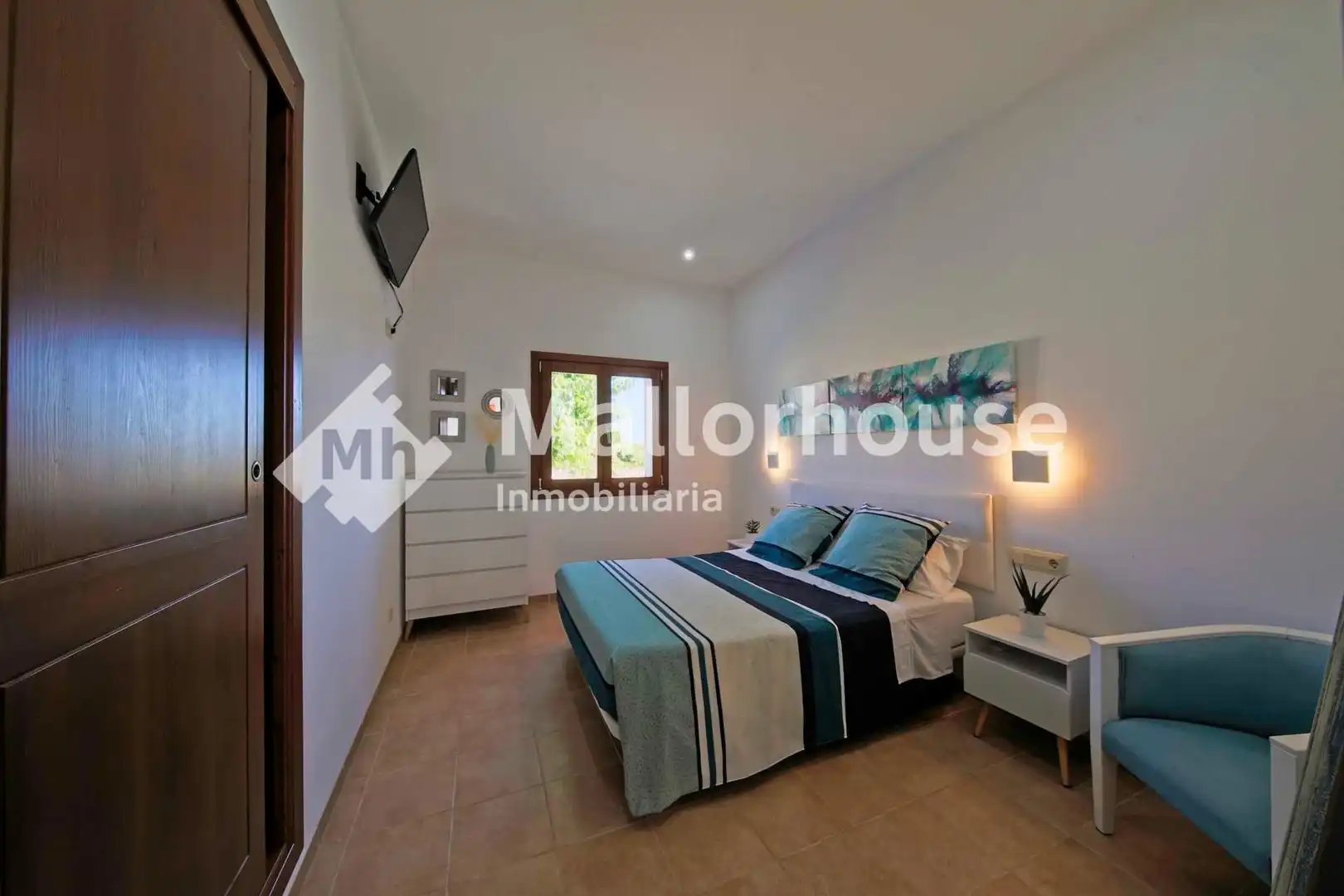 Habitación de Casa o chalet de alquiler en Santa Margalida con Aire acondicionado, Jardín privado y Terraza