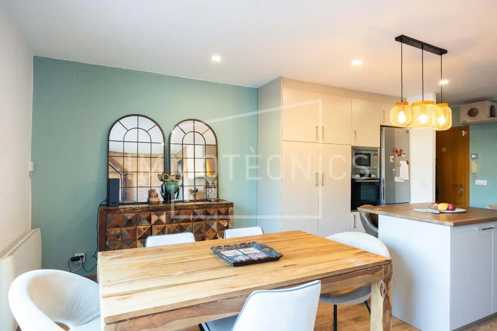 Comedor de Ático en venta en La Garriga con Calefacción y Terraza