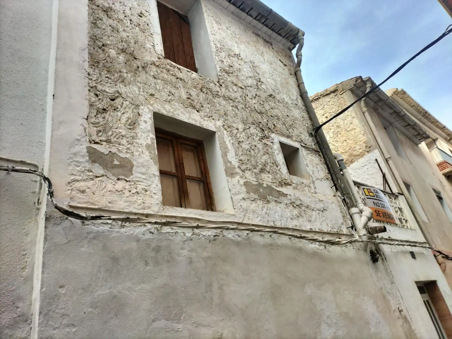 Vista exterior de Finca rústica en venta en Bicorp con Terraza