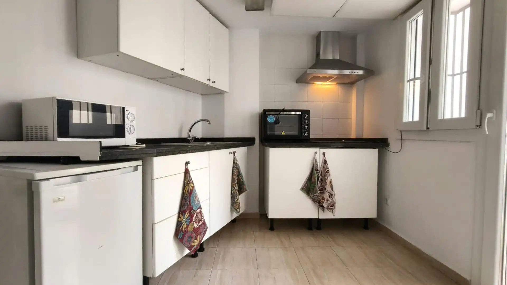 Cuina de Pis de lloguer en Badajoz amb Aire condicionat, Calefacció i Terrassa
