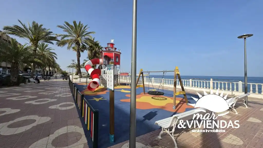 Exterior view of Flat for sale in Garrucha  with Air Conditioner, Heating and Terrace