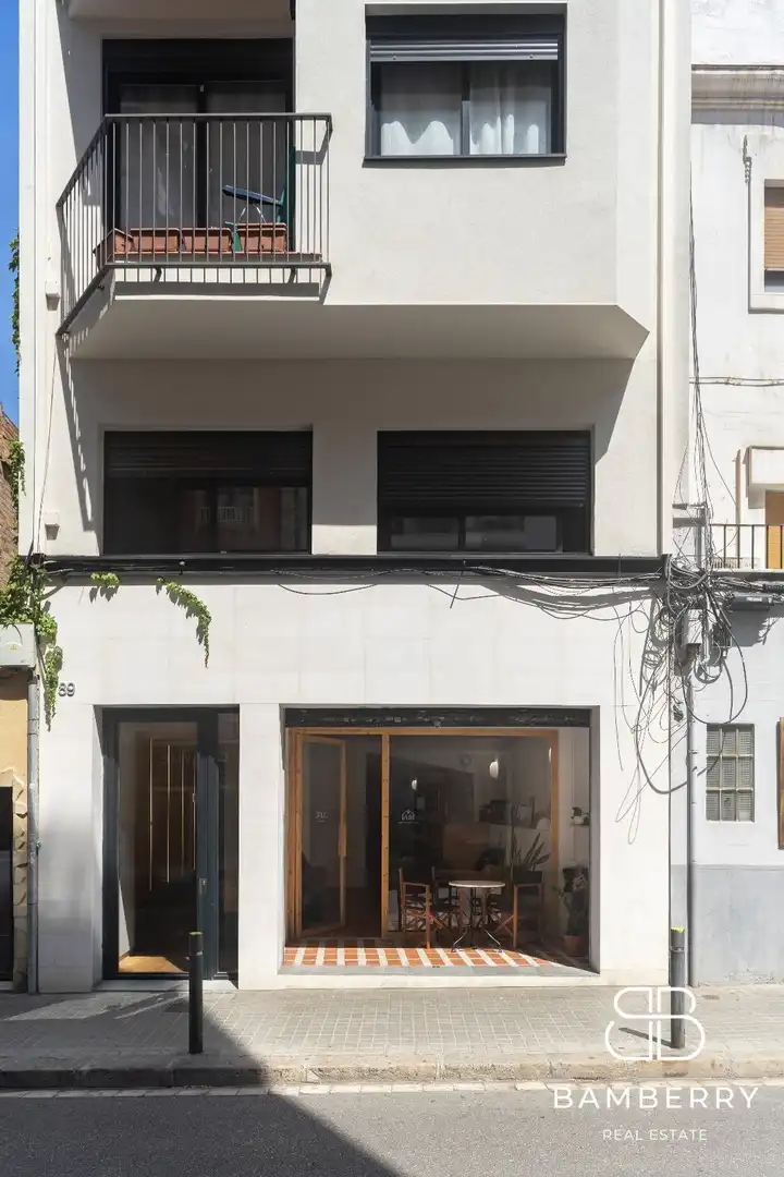 Vista exterior de Local de lloguer en Barcelona