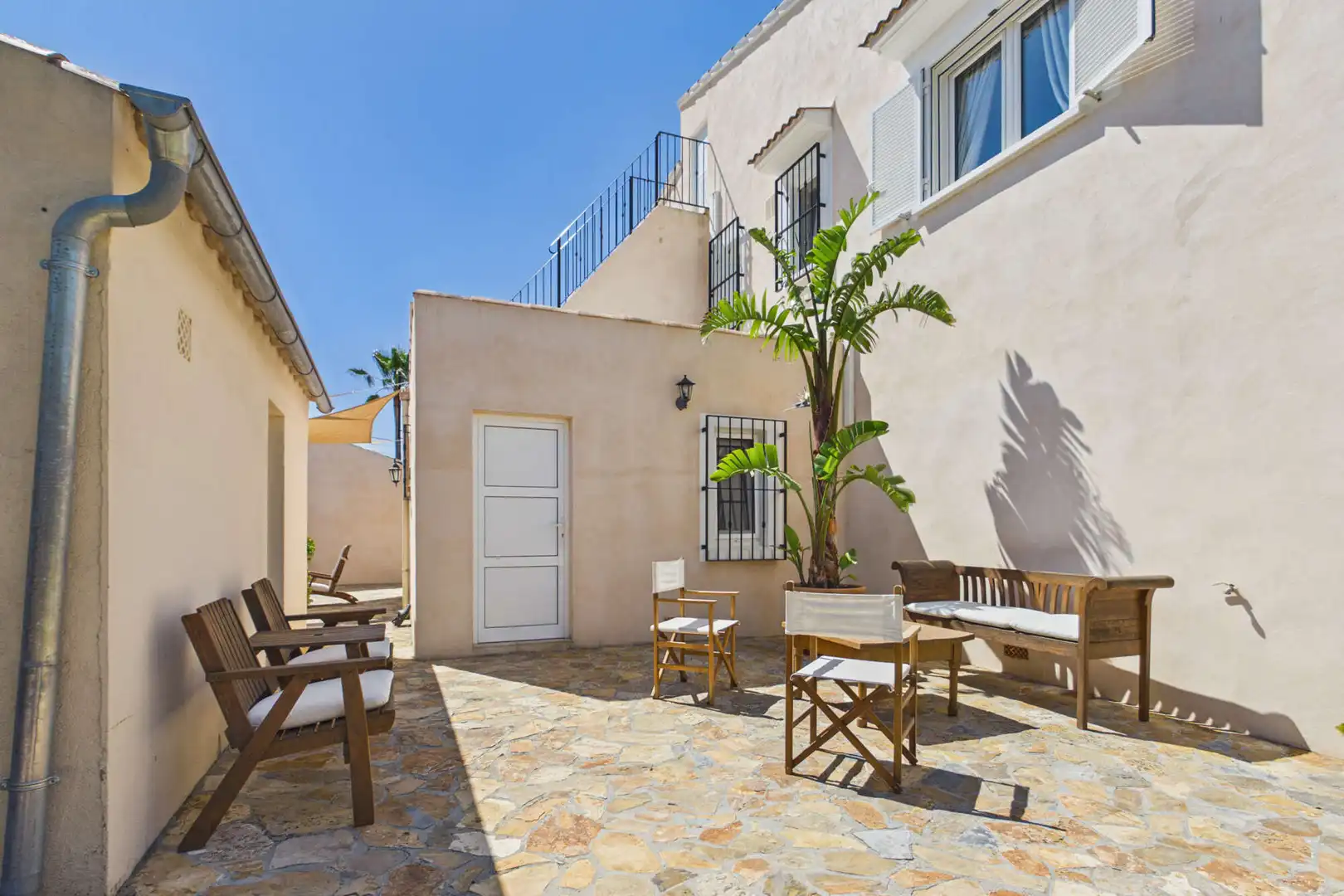 Terraza de Finca rústica en venta en Muro con Aire acondicionado, Terraza y Amueblado
