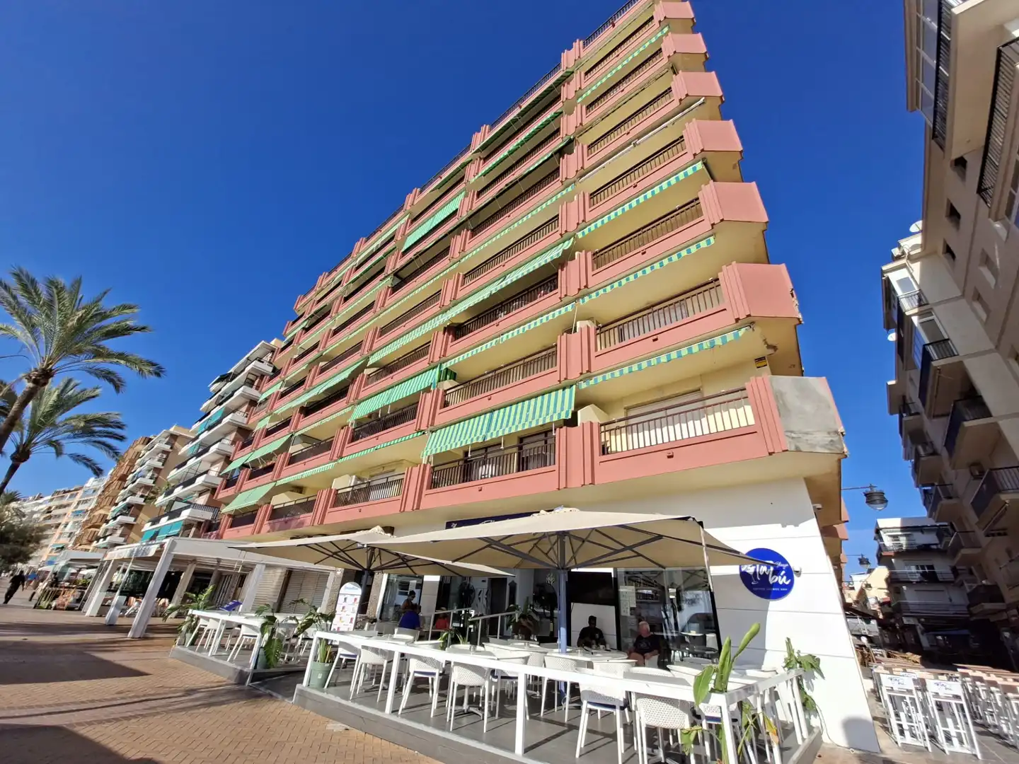 Vista exterior de Pis de lloguer en Playa de los Boliches