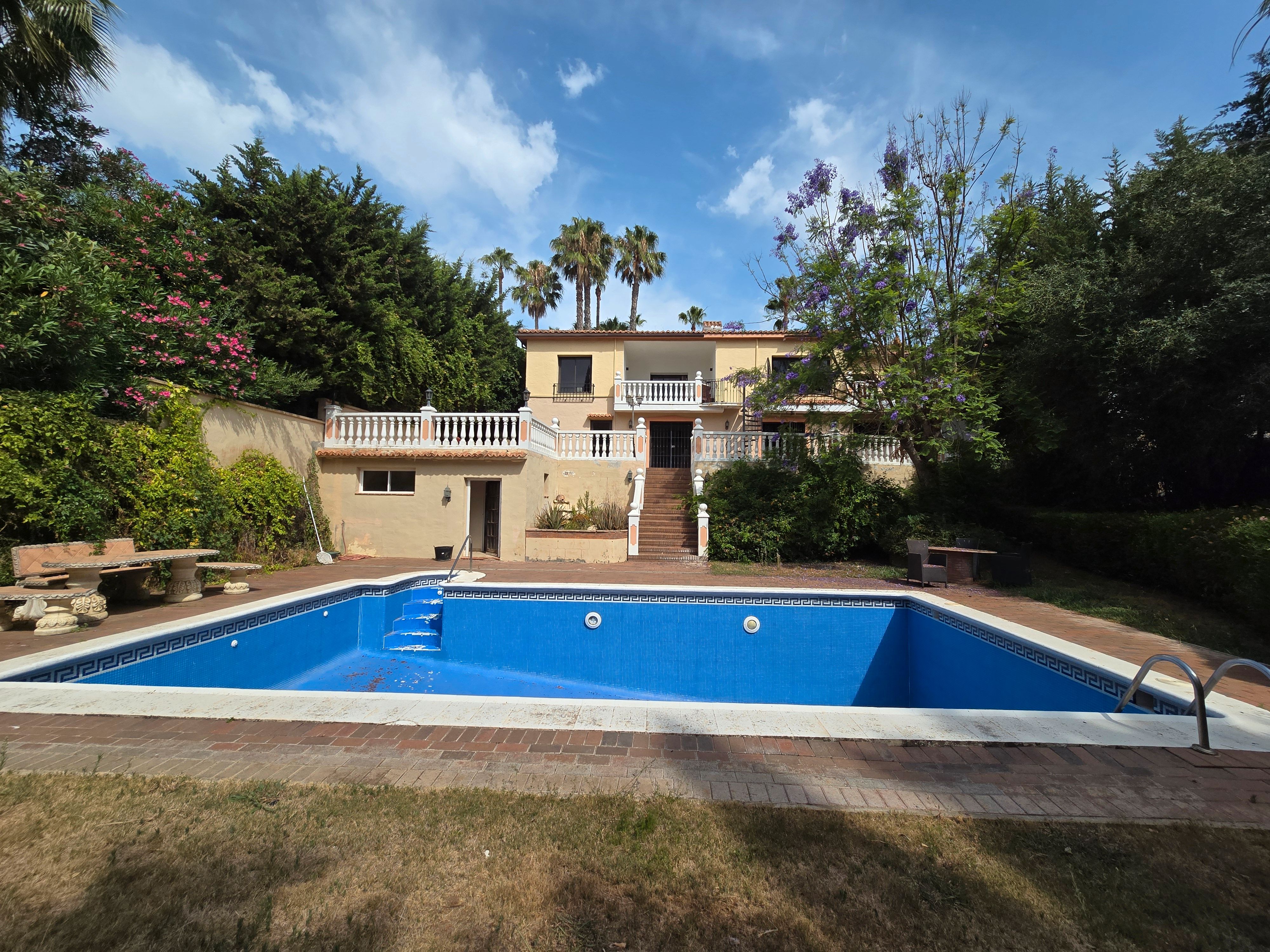 Garden of House or chalet for sale in Sotogrande  with Air Conditioner, Heating and Private garden