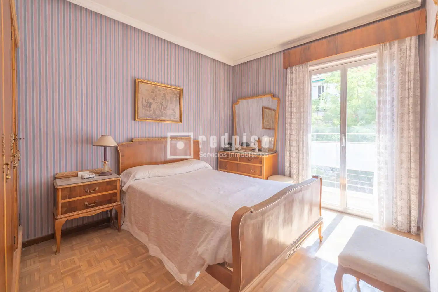 Bedroom of Flat for sale in Madrid  with Heating and Terrace