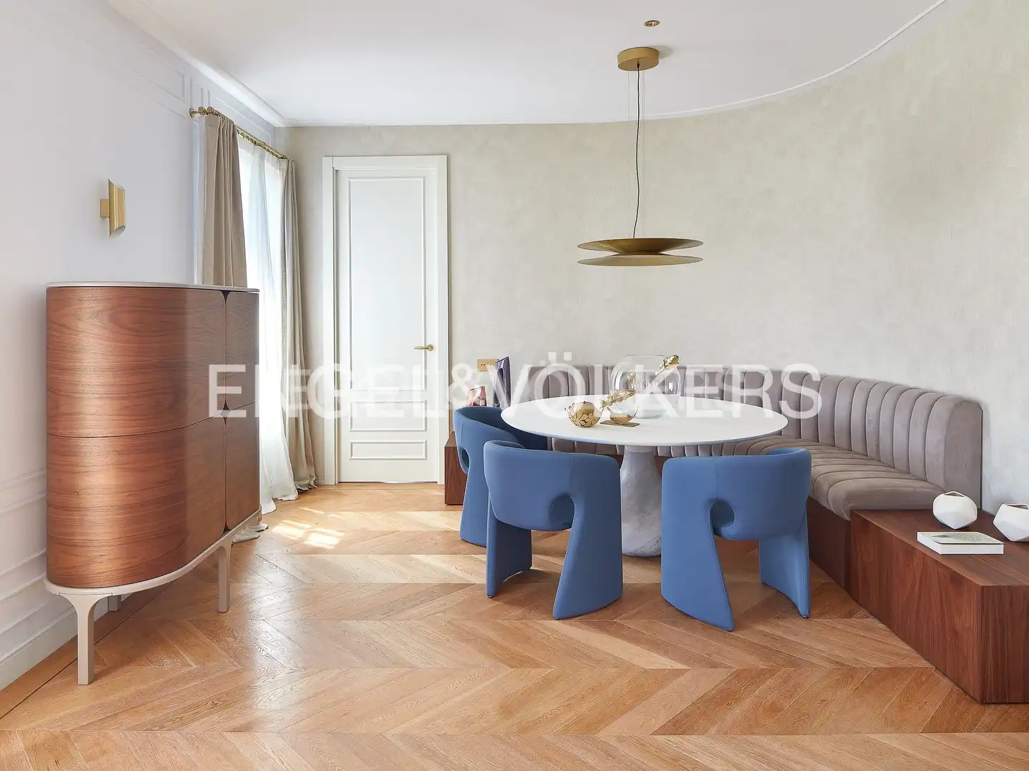 Dining room of Attic for sale in Barcelona  with Air Conditioner, Heating and Parquet flooring