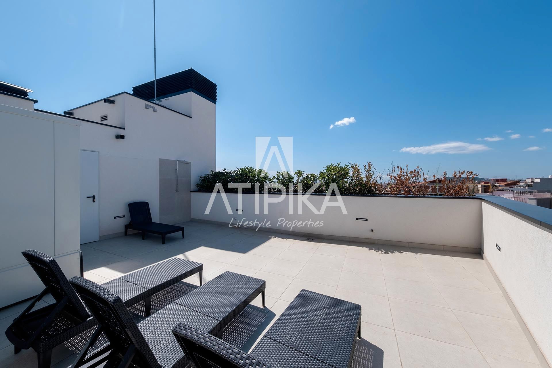 Terrace of Attic for sale in  Barcelona Capital  with Heating, Parquet flooring and Terrace