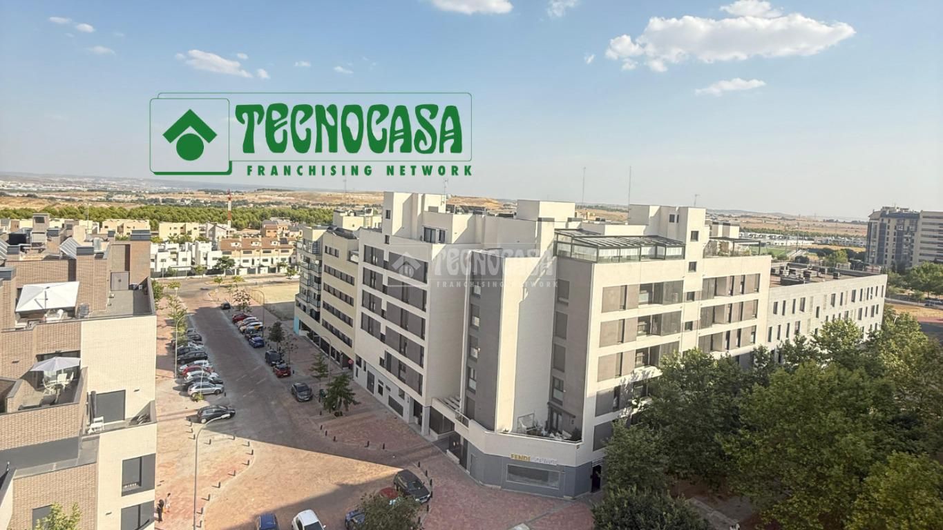 Exterior view of Flat for sale in  Madrid Capital  with Air Conditioner and Swimming Pool