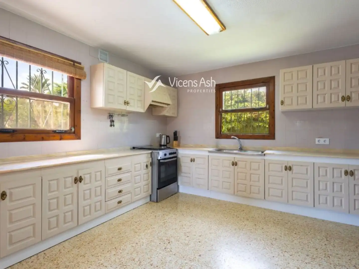 Kitchen of Houses for sale in Jávea / Xàbia  with Air Conditioner, Terrace and Storage room