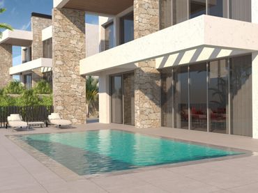 Villa neuf avec piscine à vendre à Calle Begonia 26