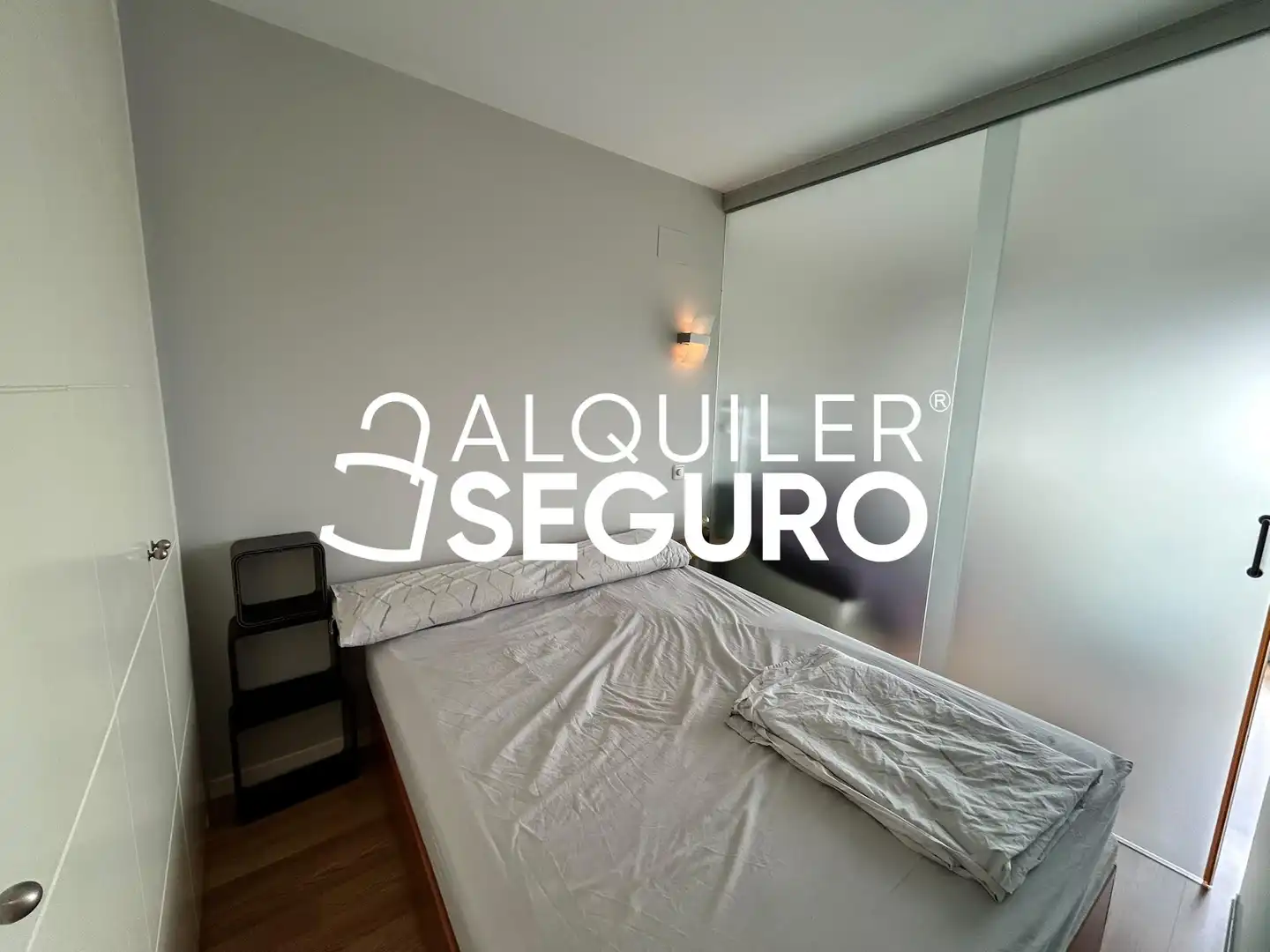Schlafzimmer von Wohnung zur Miete in Madrid mit Klimaanlage, Heizung und Abstellraum
