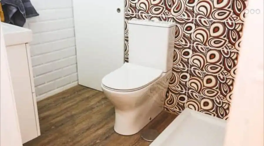 Baño de Piso de alquiler en Murcia con Amueblado, Horno y Lavadora