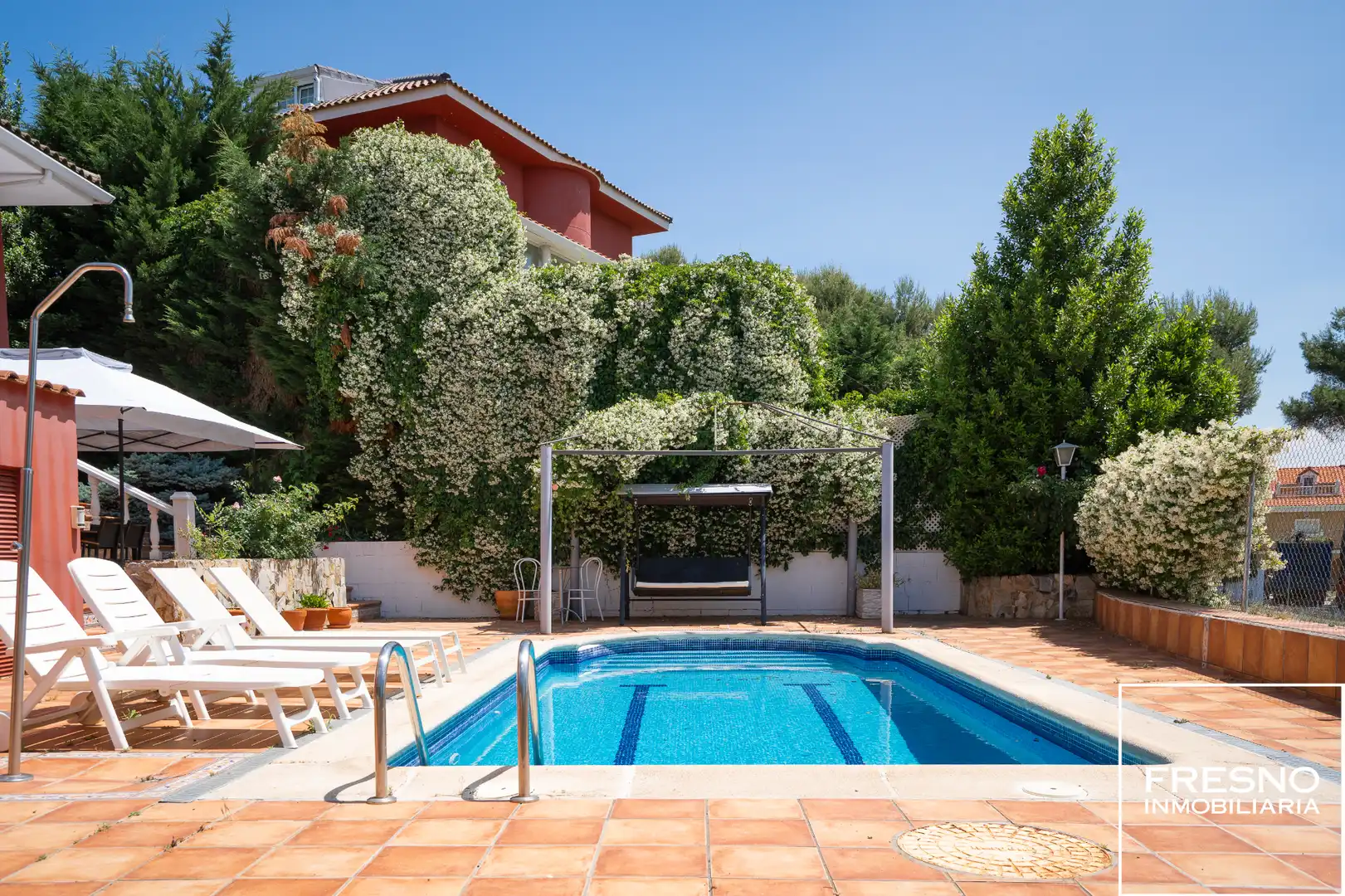 Piscina de Casa o xalet en venda en Cobeña amb Aire condicionat, Calefacció i Jardí privat