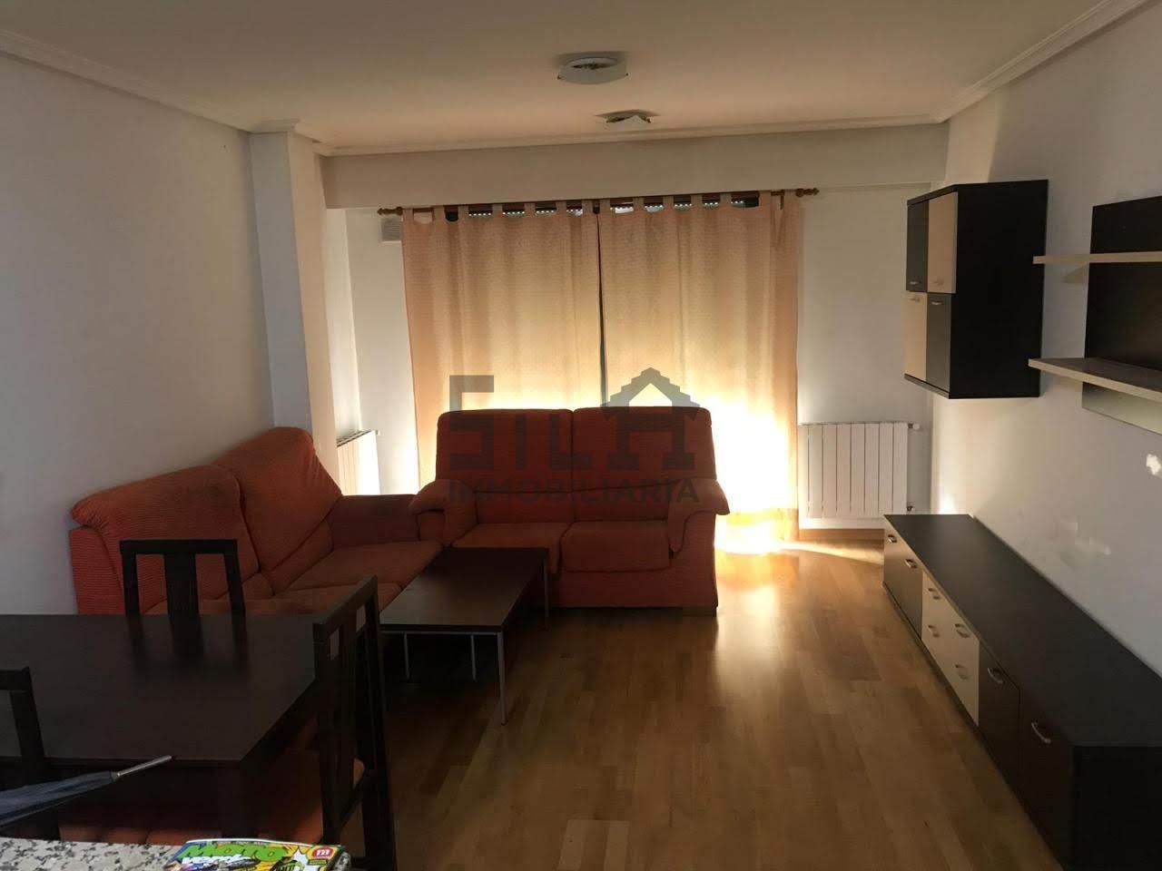 Sala d'estar de Apartament de lloguer en Ourense Capital  amb Calefacció, Traster i Moblat