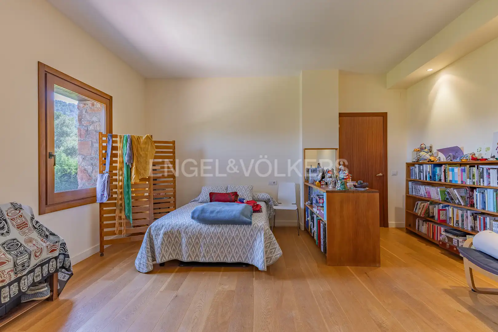 Habitación de Finca rústica en venta en Gallifa con Aire acondicionado, Calefacción y Jardín privado