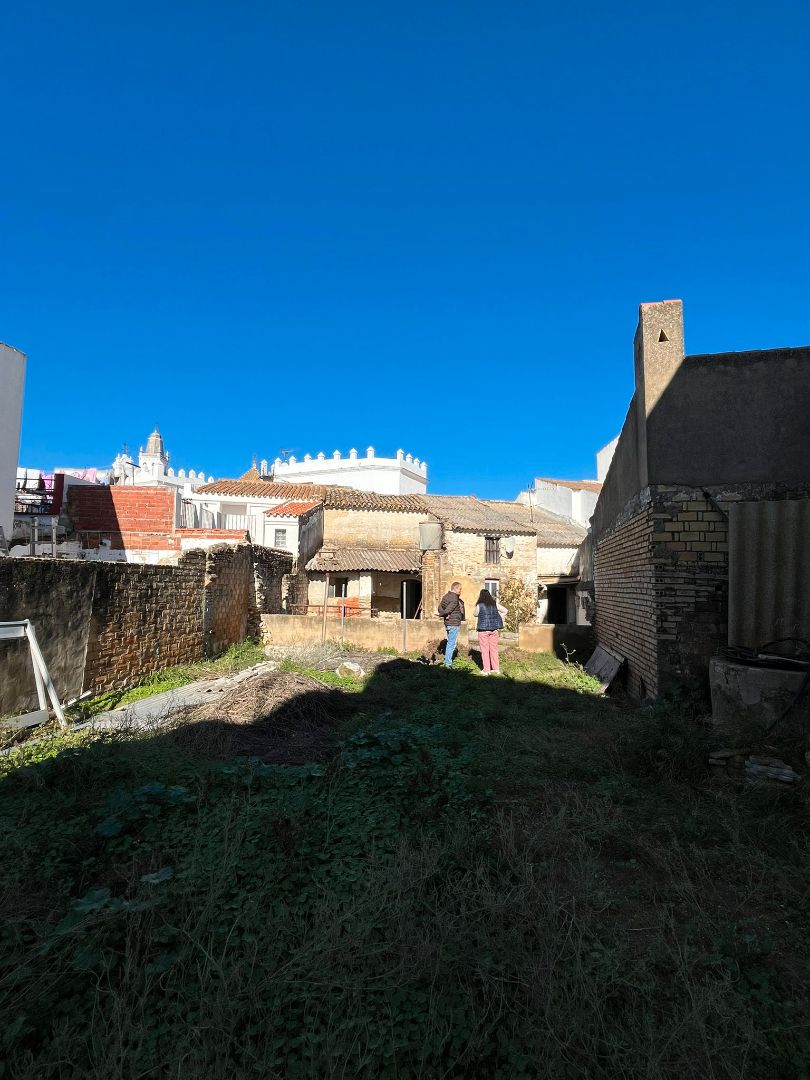 Vista exterior de Casa o xalet en venda en Salteras amb Jardí privat i Traster