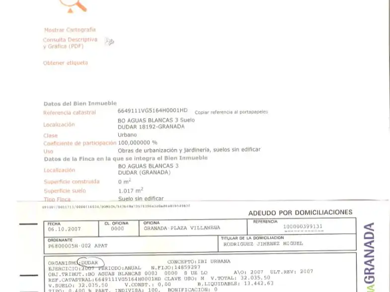 Residencial en venda en Dúdar
