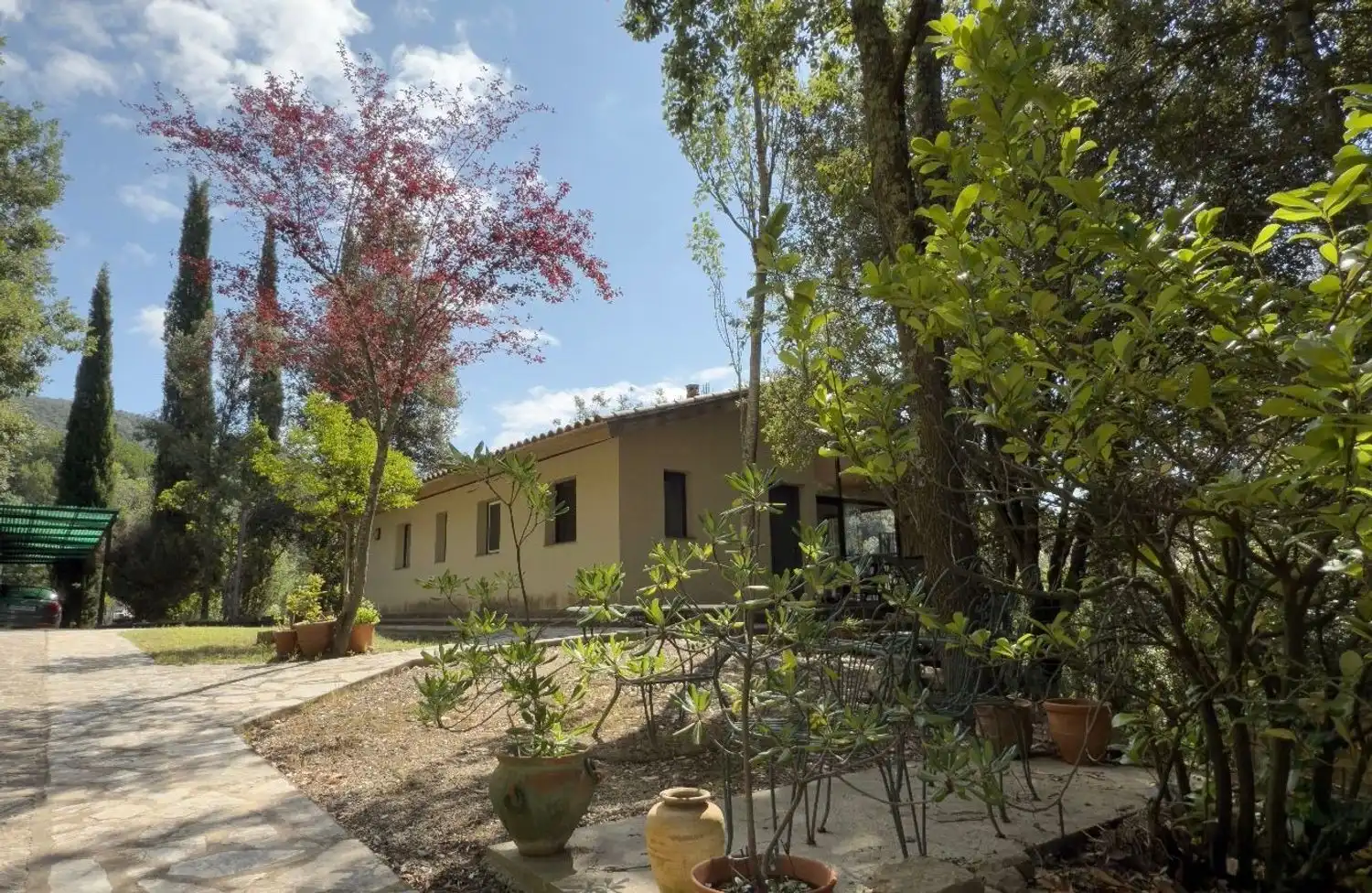 Jardí de Casa o xalet en venda en Sant Aniol de Finestres amb Aire condicionat, Calefacció i Jardí privat