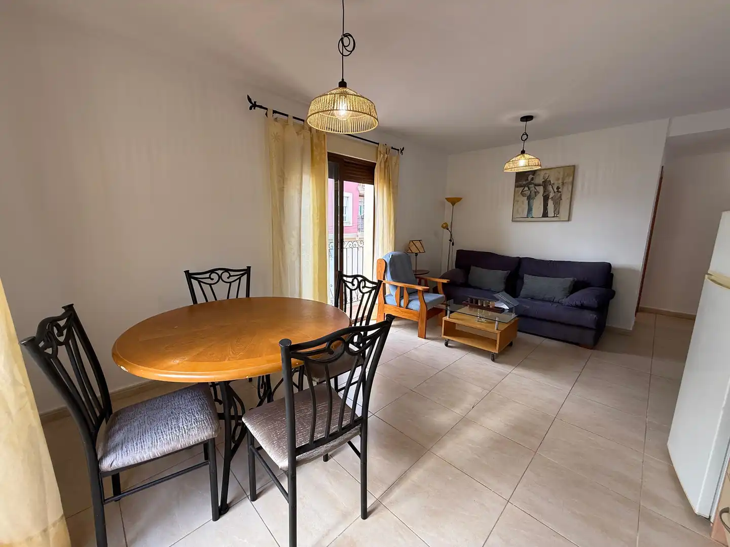 Sala de estar de Piso en venta en L'Alfàs del Pi con Amueblado