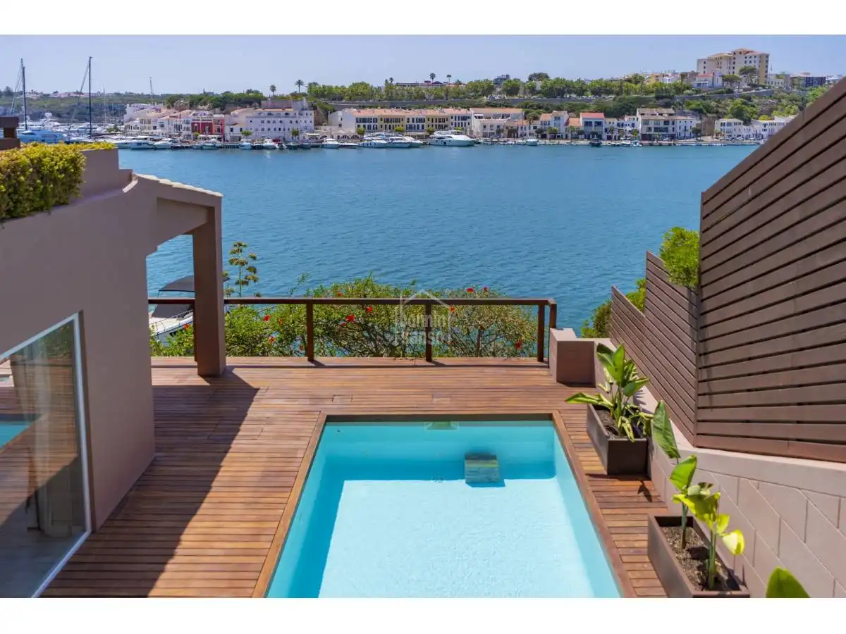 Terraza de Casa o chalet en venta en Maó - Mahón con Calefacción, Terraza y Piscina