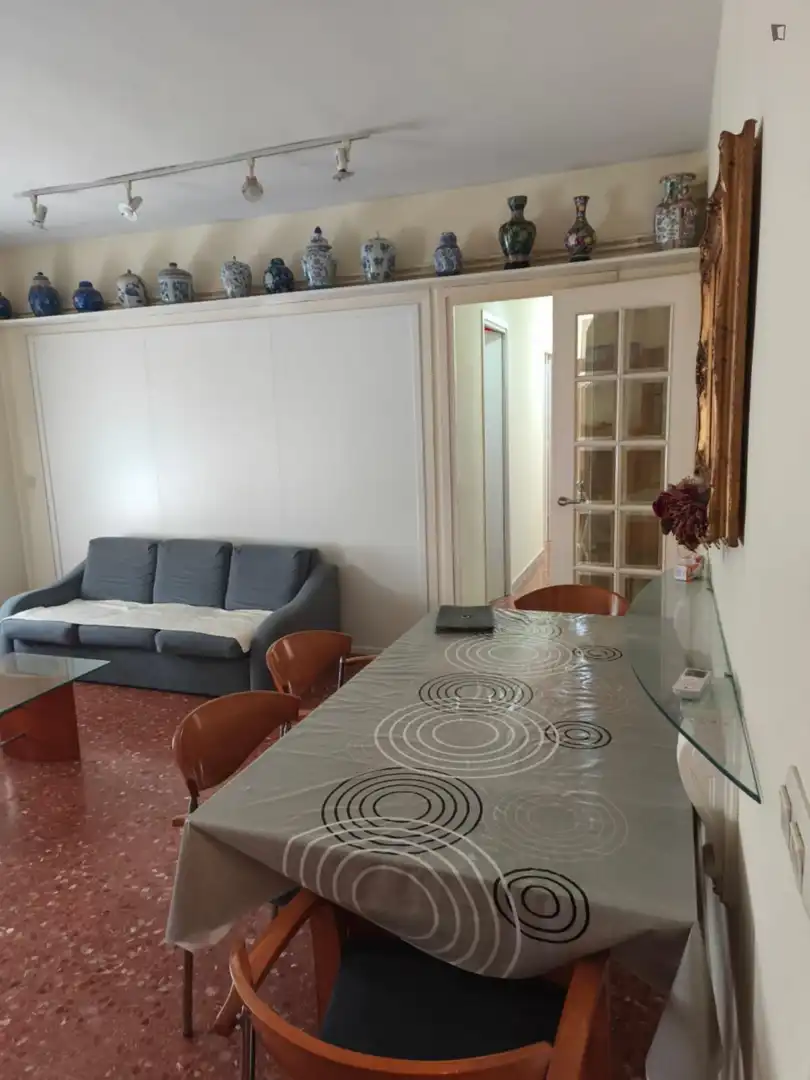 Comedor de Apartamento de alquiler en Terrassa con Aire acondicionado, Calefacción y Amueblado