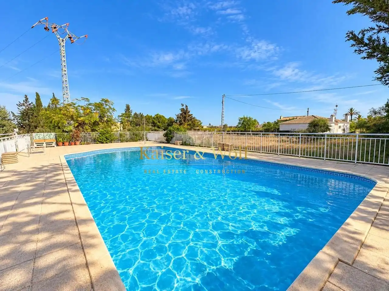 Piscina de Casa o chalet en venta en Elche / Elx con Aire acondicionado, Jardín privado y Piscina