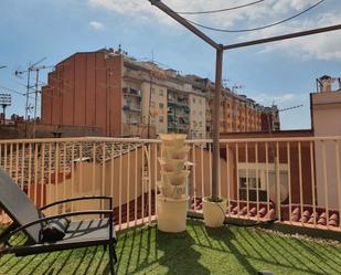 Terrace of Single-family semi-detached to rent in  Barcelona Capital  with Heating, Parquet flooring and Terrace