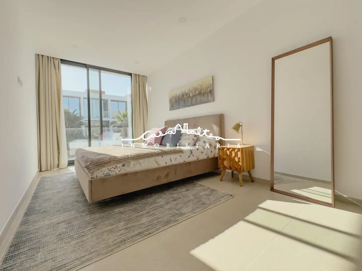 Bedroom of Detached homes for sale in Calpe / Calp  with Air Conditioner, Private garden and Terrace