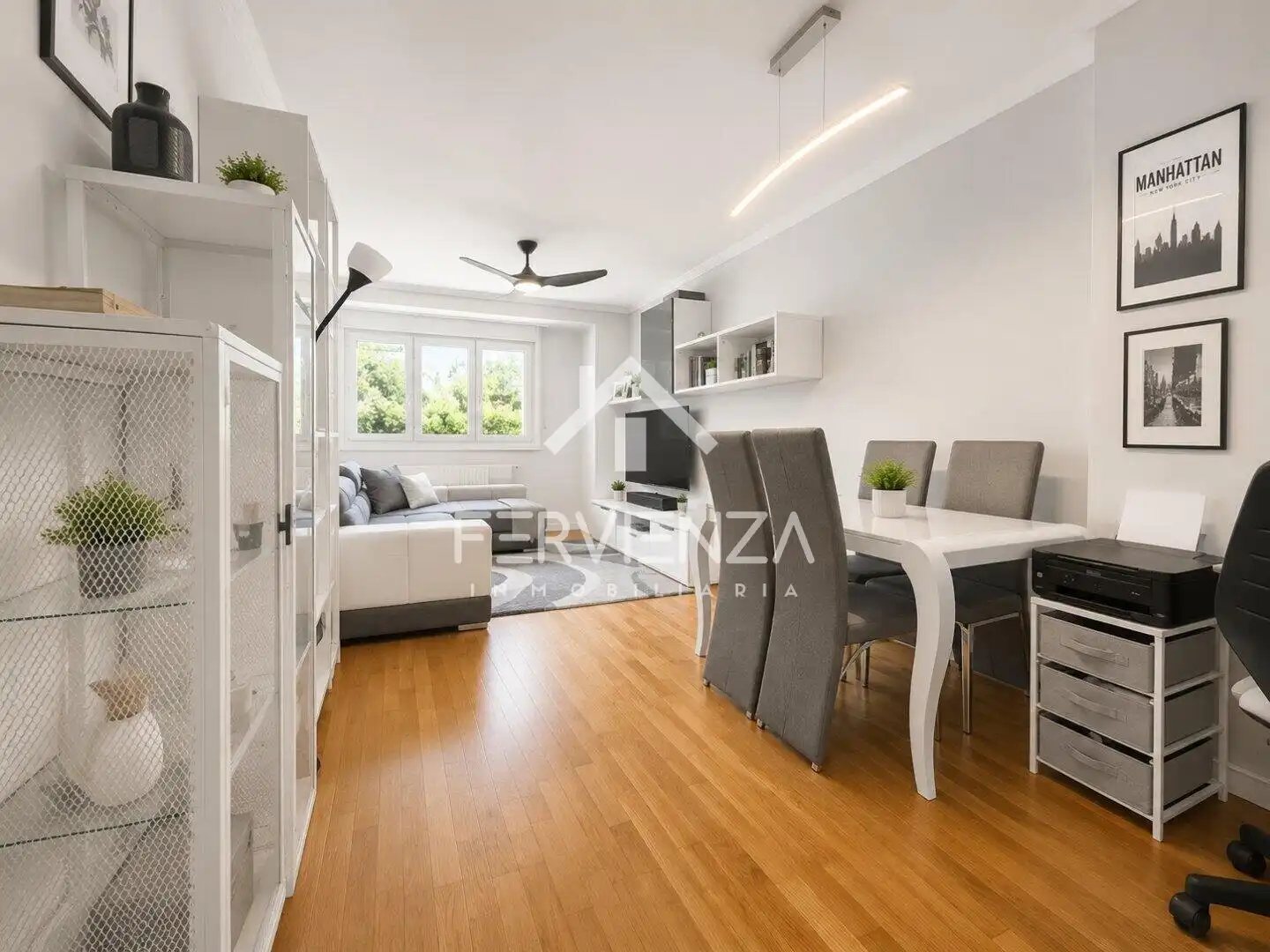 Sala de estar de Piso en venta en Oviedo 