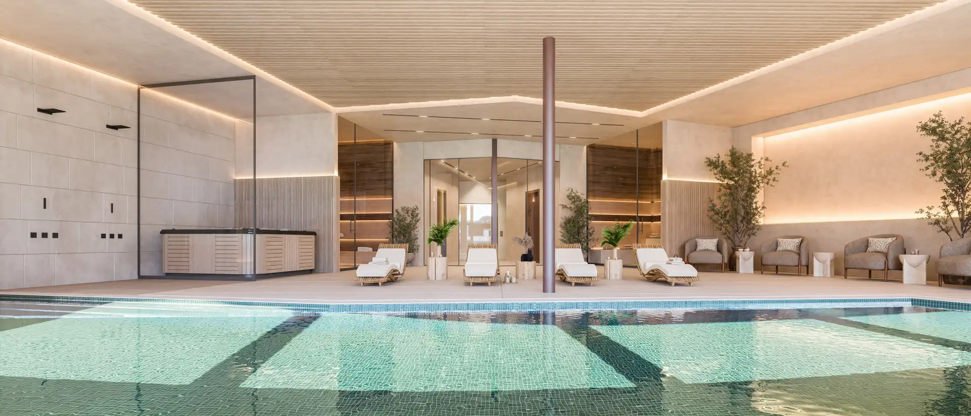 Swimming pool of Ground floor for sale in Marbella  with Air Conditioner, Private garden and Terrace