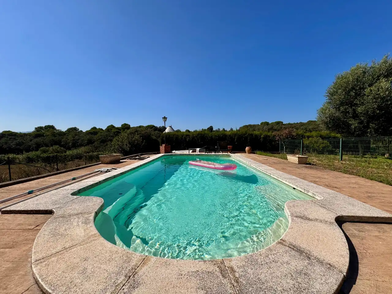 Piscina de Finca rústica en venda en Cruïlles, Monells I Sant Sadurní de L'Heura amb Aire condicionat, Calefacció i Jardí privat