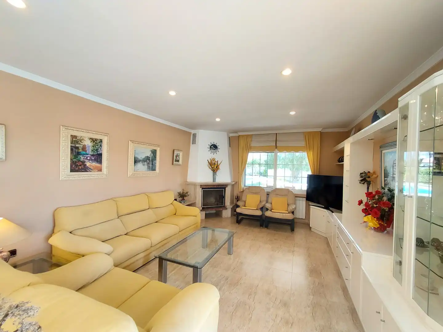 Living room of Houses for sale in El Vendrell  with Heating, Private garden and Terrace