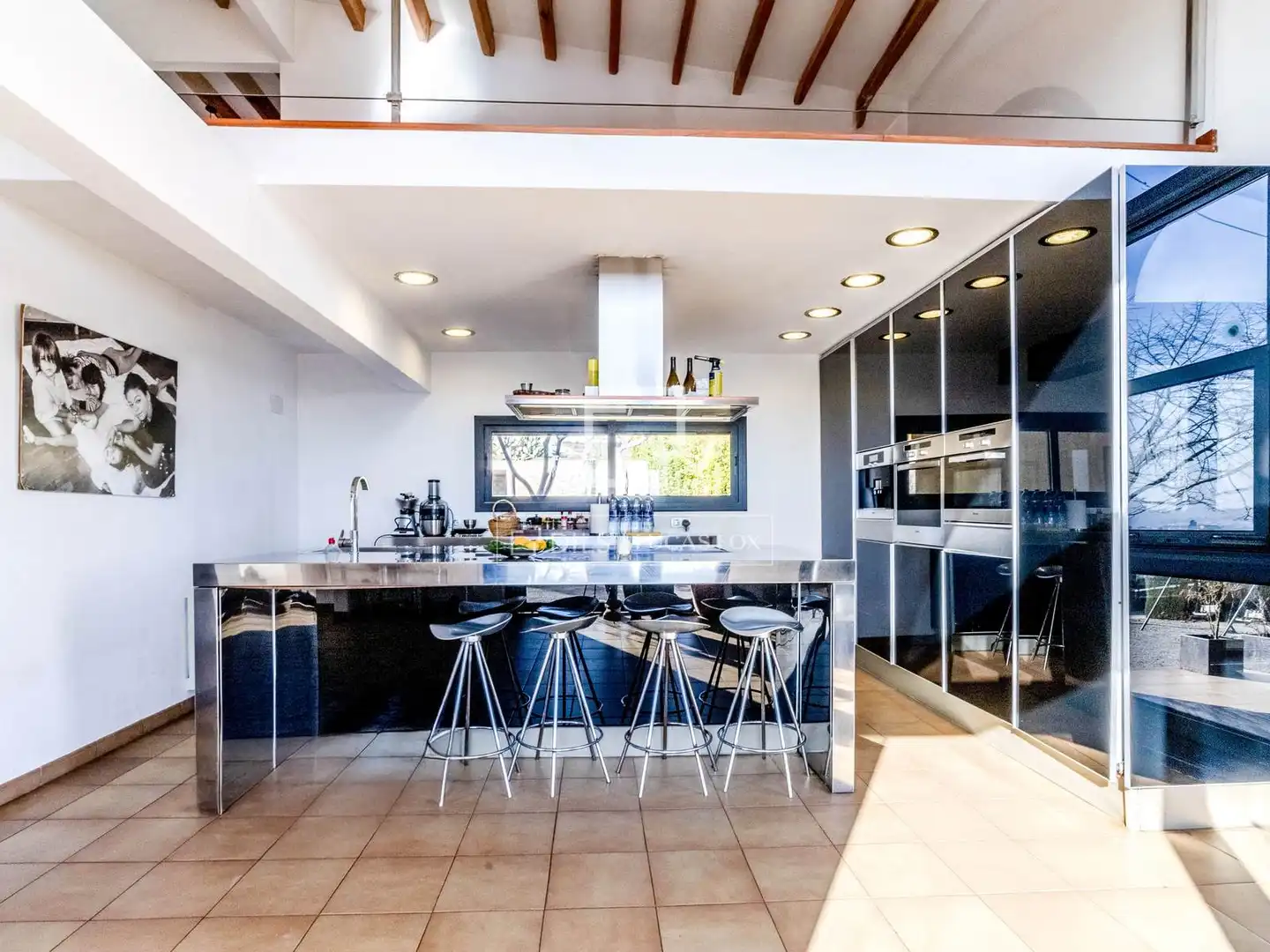 Cocina de Finca rústica en venta en Castellví de la Marca con Calefacción, Jardín privado y Terraza