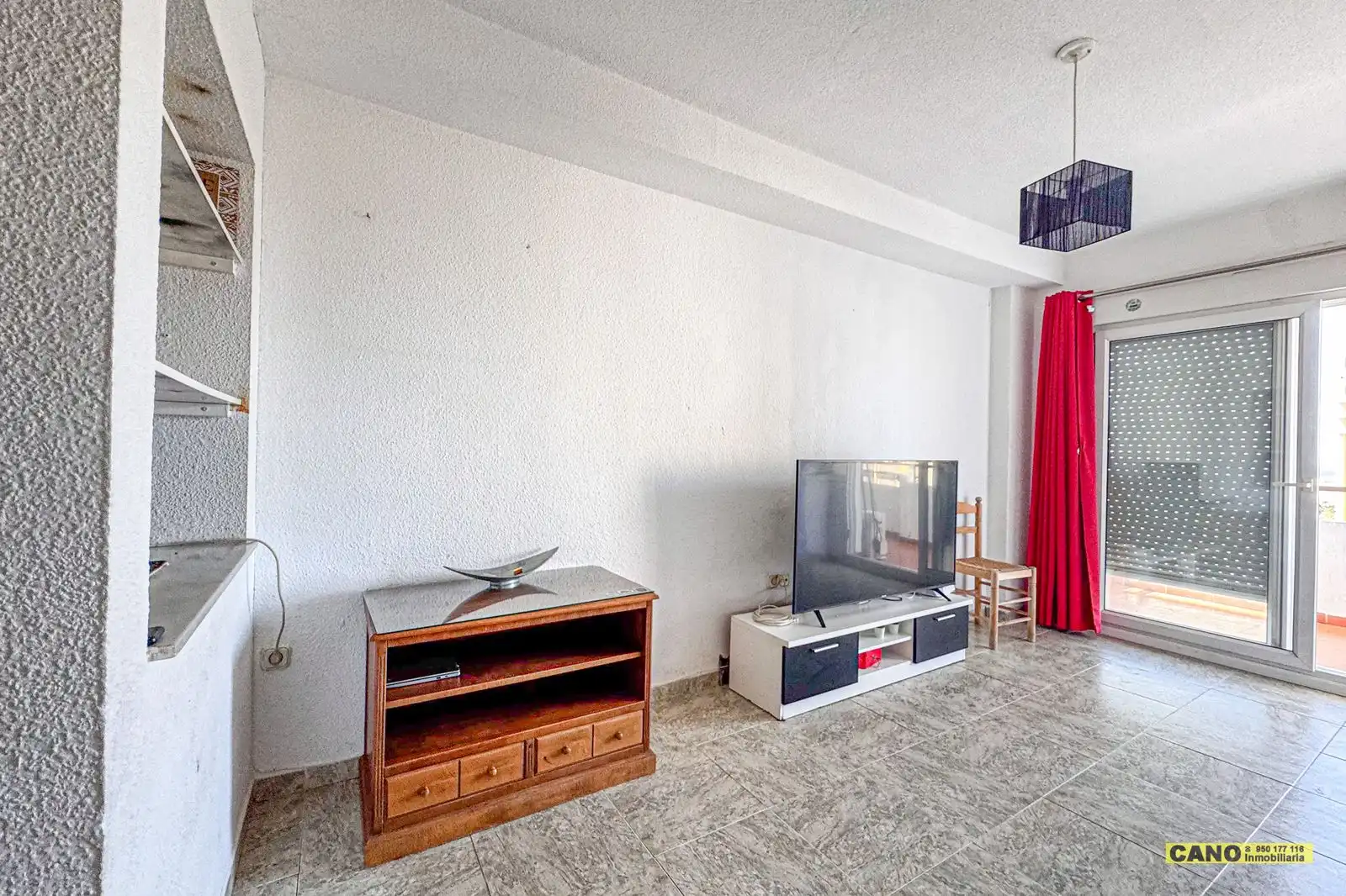 Living room of Flat for sale in Roquetas de Mar  with Terrace and Swimming Pool