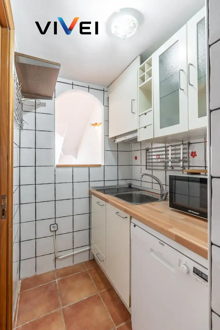 Cuina de Àtic en venda en Madrid amb Calefacció i Terrassa