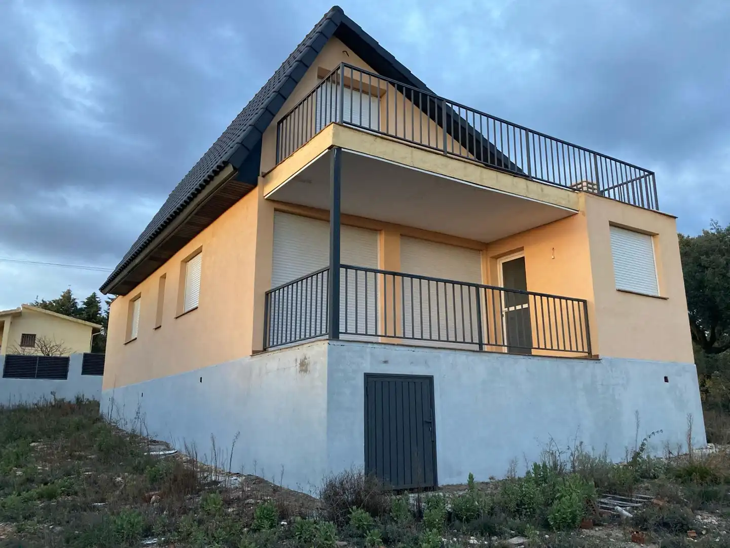 Exterior view of Houses for sale in Escopete  with Heating, Terrace and Community pool